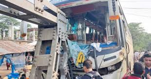 Two killed in Nabiganj bus crash