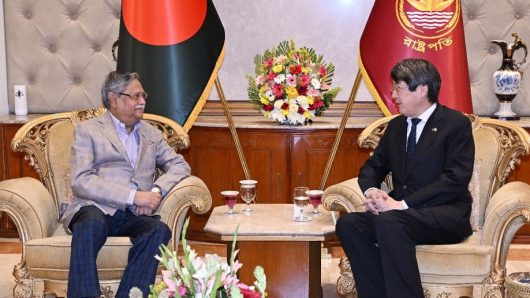 যা বলে গেলেন জাপানের রাষ্ট্রদূত , রাষ্ট্রপতির সঙ্গে বিদায়ী সাক্ষাৎকারে