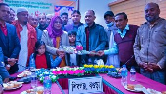 শিবগঞ্জ প্রেসক্লাবের সংবর্ধনা পেলো বিদায়ী ইউএনও তাহমিনা আক্তার 