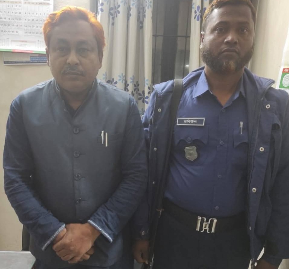 ফুলছড়ি উপজেলা যুবলীগের সাধারণ সম্পাদক রাশেদুজ্জামান রোকন গ্রেফতার