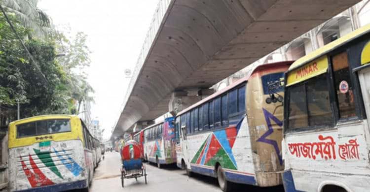 আজমেরী বাসের চাঁদা তোলা নিয়ে মারামারি