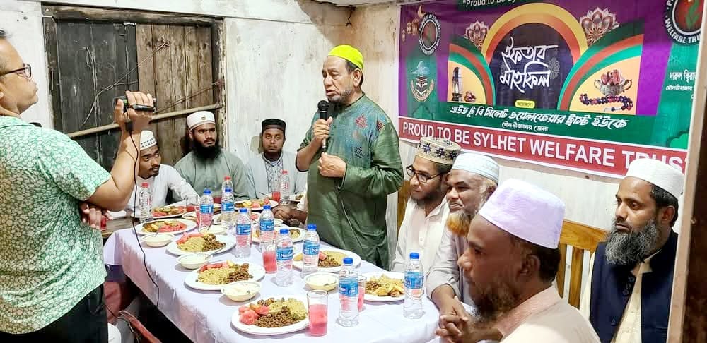 প্রাউড টু বি সিলেটি ওয়েলফেয়ার ট্রাষ্ট  ইউ,কের পক্ষ থেকে সিলেট বিভাগের ৩০ টি  মাদ্রাসা ও এতিমখানায় ইফতার বিতরণ
