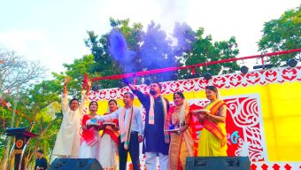 শ্রীমঙ্গলে ফাগুয়া উৎসব: রঙে, গানে ও নৃত্যে চা-জনগোষ্ঠীর জীবনকথা