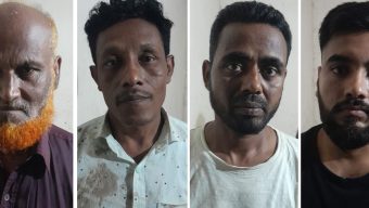 কালীগঞ্জে জুয়ার আসরে পুলিশের অভিযান, গ্রেফতার ৪