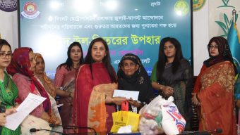 সিলেটে জুলাই আগস্ট আন্দোলনে শহীদদের পরিবার ও l আহতদের মাঝে পুনাক এর ঈদ উপহার বিতরণ