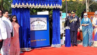 বিমান ঘাঁটি হল বীরউত্তম একে খন্দকারের নামে