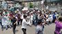ইসরায়েলি আগ্রাসনের প্রতিবাদে সায়েন্সল্যাবে বিক্ষোভ