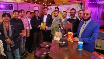 ক্যালিফোর্নিয়ায় শমশেরনগর জেনারেল হাসপাতাল কমিটির সভাপতি সঙ্গীতশিল্পী সেলিম চৌধুরী সংবর্ধিত