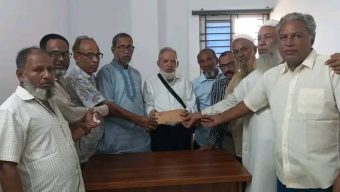 শমশেরনগর জেনারেল হাসপাতাল পরিদর্শন করলেন দাতা সদস্য বৃটেন প্রবাসী আব্দুর রহিম