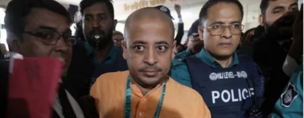 আইনজীবী আলিফ হত্যা মামলায় গ্রেপ্তার দেখানো হলো চিন্ময়কে