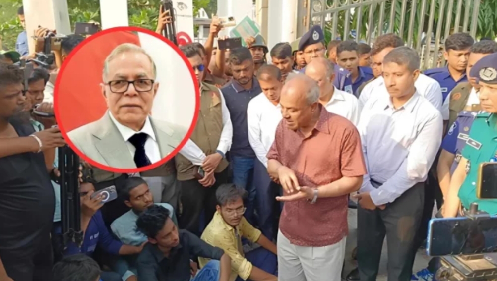 সাবেক রাষ্ট্রপতির দেশত্যাগে জড়িতদের শাস্তি দিতে না পারলে আমি চলে যাবো’