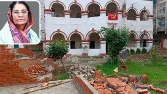 রওশন এরশাদের পৈতৃক বাড়িতে হামলা ও ভাঙচুর