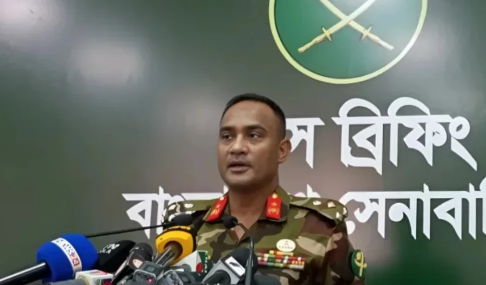 সরকারের সঙ্গে সেনাবাহিনীর কোনো বিরোধ নেই: সেনা সদরের ব্রিফিং