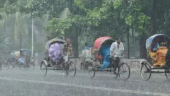 সকাল থেকেই রাজধানী জুড়ে বৃষ্টি, সাগরে লঘুচাপ