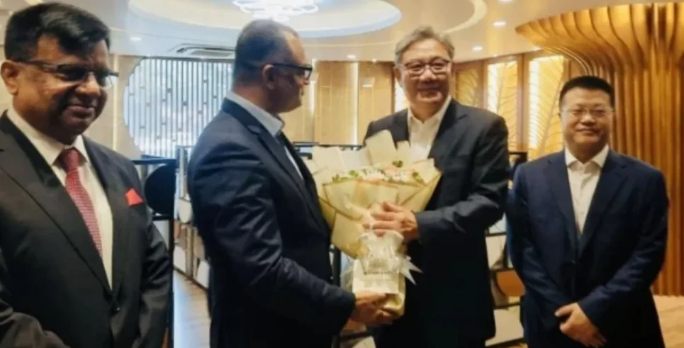১০০ ব্যবসায়ী নিয়ে ঢাকায় চীনের বাণিজ্যমন্ত্রী 