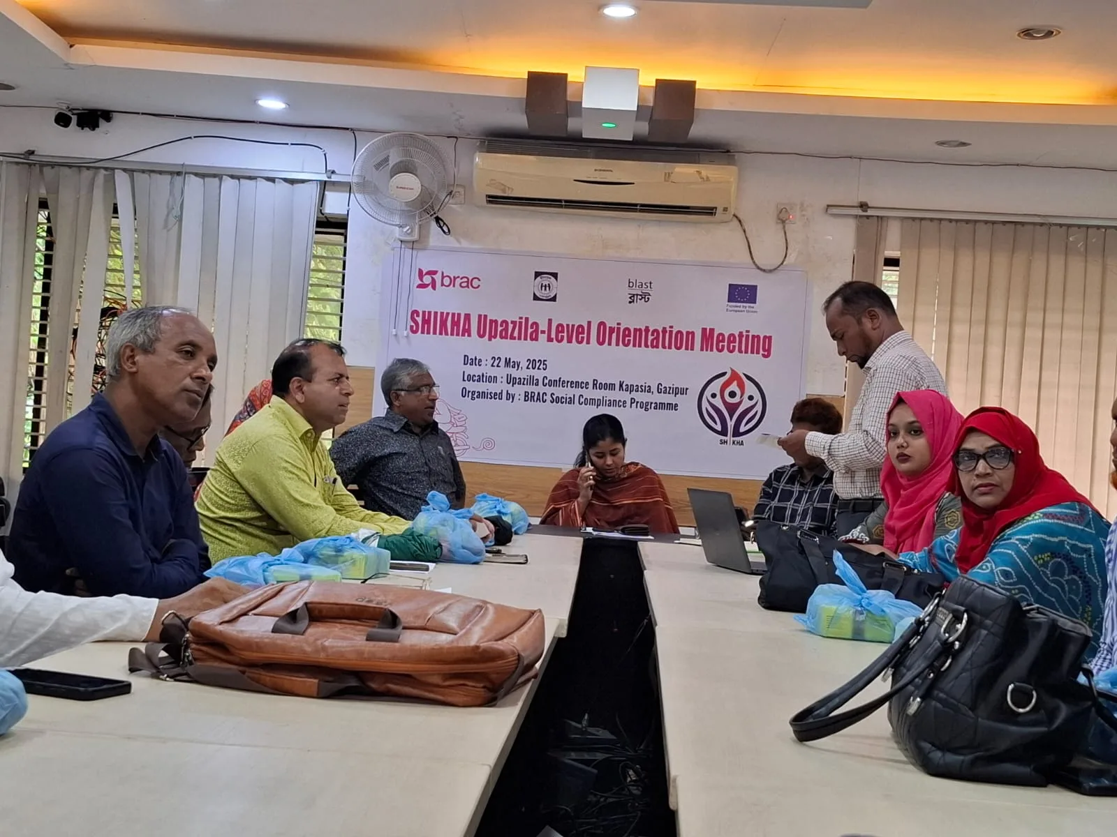 কাপাসিয়া উপজেলা শিখা প্রকল্পের ওরিয়েন্টেশন সভা অনুষ্ঠিত