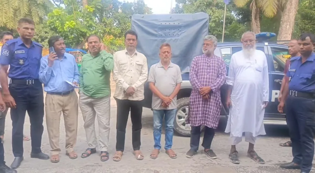 ফুলছড়িতে আইনশৃঙ্খলা কমিটির সভা শেষে ছয় ইউপি চেয়ারম্যান গ্রেফতার 