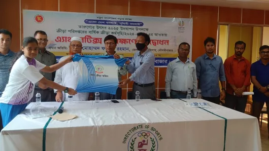মৌলভীবাজারে অনুর্ধ্ব ১৪ অ্যাথলেটিক্স প্রশিক্ষণের উদ্বোধন
