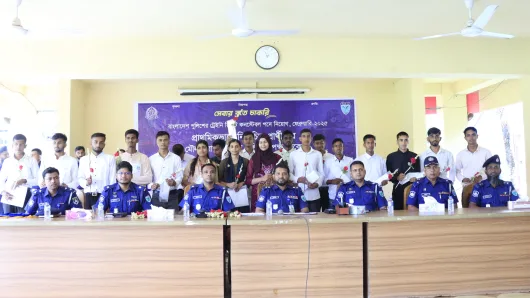 মৌলভীবাজারে পুলিশ কনস্টেবল পদে ১৯ জন নির্বাচিত