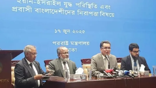 তেহরানে দূতাবাসের ৪০ জনকে নিরাপদ স্থানে সরানোর কাজ চলছে: পররাষ্ট্রসচিব