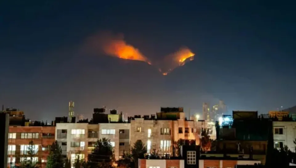 রাতভর অভিযান,তেহরানে ব্যাপক বিস্ফোরণ 