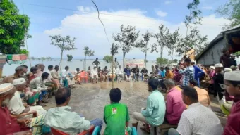 টাঙ্গুয়ার হাওরে ইঞ্জিনচালিত নৌকা বন্ধের দাবি