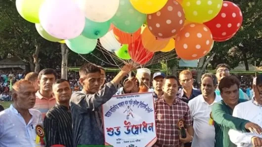 নাগরপুরে ব্যারিষ্টার আব্বাস খান স্মৃতি ফুটবল টুর্নামেন্টের ফাইনাল খেলা অনুষ্ঠিত