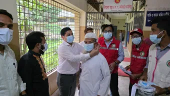 Bangladesh Red Crescent Society Lohagara Team Completes Covid Omicron Awareness Campaign