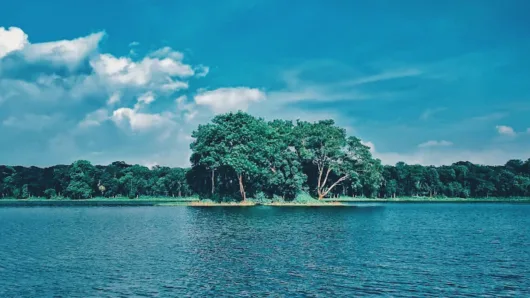 বাতাস হলেই  ঢেউ ওঠে দুর্গাসাগরে