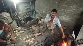 Blacksmiths in Lohagara Busy Ahead of Eid-ul-Adha