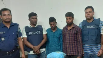 কমলগঞ্জে পুলিশের অভিযানে ৩ কেজি গাঁজাসহ আটক-২