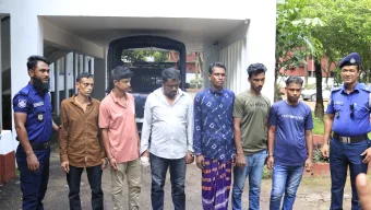 বড়লেখায় মন্দিরে চুরির রহস্য উদঘাটন;চোরাইকৃত মালামাল উদ্ধারসহ গ্রেফতার-৬