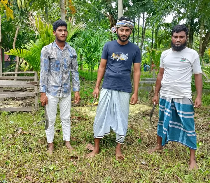 ভোলায় প্রভাতরশ্মি মানবিক ফাউন্ডেশন’র পরিচ্ছন্নতা কর্মসূচি পালন