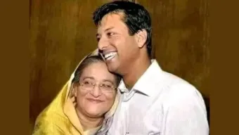 দিল্লিতে জয়ের ঝটিকা সফর শেখ হাসিনার হাতে ঈদের মোরগ-পোলাও খেলেন ছেলে