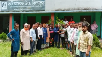 কেন্দ্রীয় কর্মসূচীর অংশ হিসেবে টাংগাইলের নাগরপুরে কৃষকদলের বৃক্ষরোপন কর্মসূচী সম্পন্ন