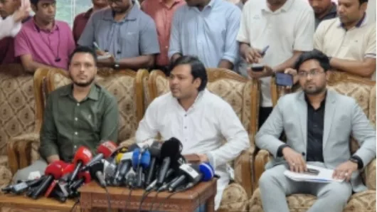শান্তিপূর্ণ ক্ষমতা হস্তান্তরের রূপরেখা উপস্থাপণ এনসিপি’র