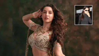 স্যোশাল মিডিয়ায় ‘ইন্নালিল্লাহ’ লিখে বিমানবন্দরে কাঁদলেন নোরা ফতেহি