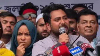 মুজিববাদ শেষ না হওয়া পর্যন্ত লড়াই চলবে: নাহিদ ইসলাম