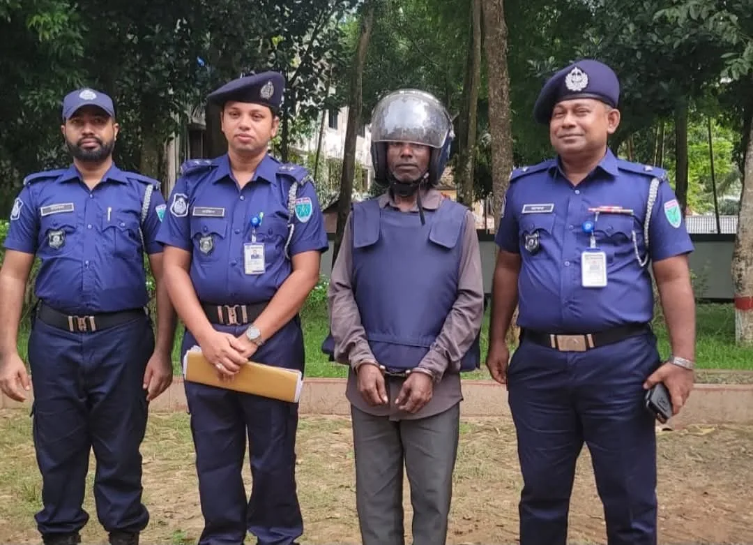 কমলগঞ্জে ময়ুর মিয়া হত্যাকাণ্ডের রহস্য উদঘাটন, আলামতসহ মূল আসামী গ্রেফতার