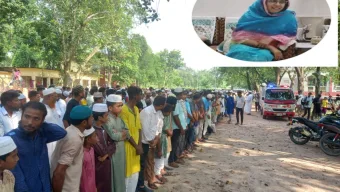 বিমান দূর্ঘটনায় নিহত মাইলস্টোন কলেজের শিক্ষিকা মাহেরীন চৌধুরী’র জানাযা সম্পন্ন