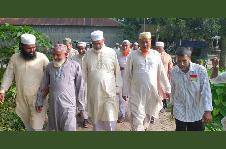 নাগরপুরে জামায়াতের এমপি প্রার্থী ডা. একেএম আব্দুল হামিদের গণসংযোগ ও লিফলেট বিতরণ