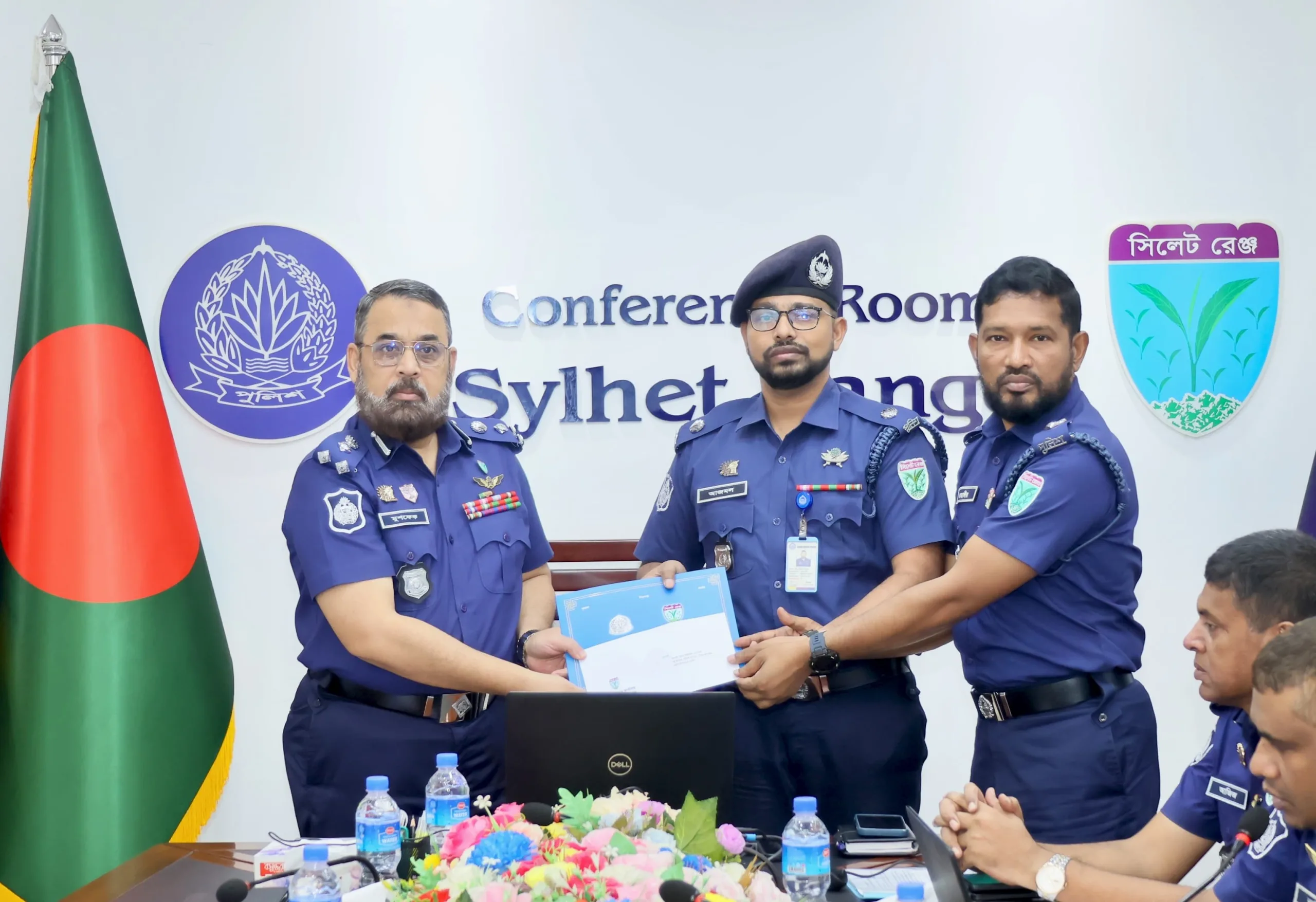 সিলেট রেঞ্জে জুন মাসের সেরা সার্কেল ও থানার স্বীকৃতি পেল মৌলভীবাজার