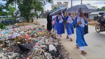 জুড়ী শহর যেন ময়লার ভাগাড়: বাড়ছে স্বাস্থ্যঝুঁকি