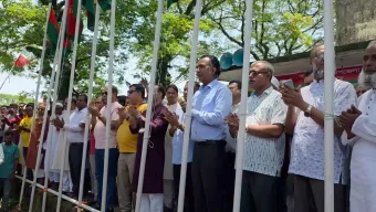 কলমাকান্দায় সভাপতি পদে খায়ের ও সাধারণ সম্পাদক পদে সাইদুর