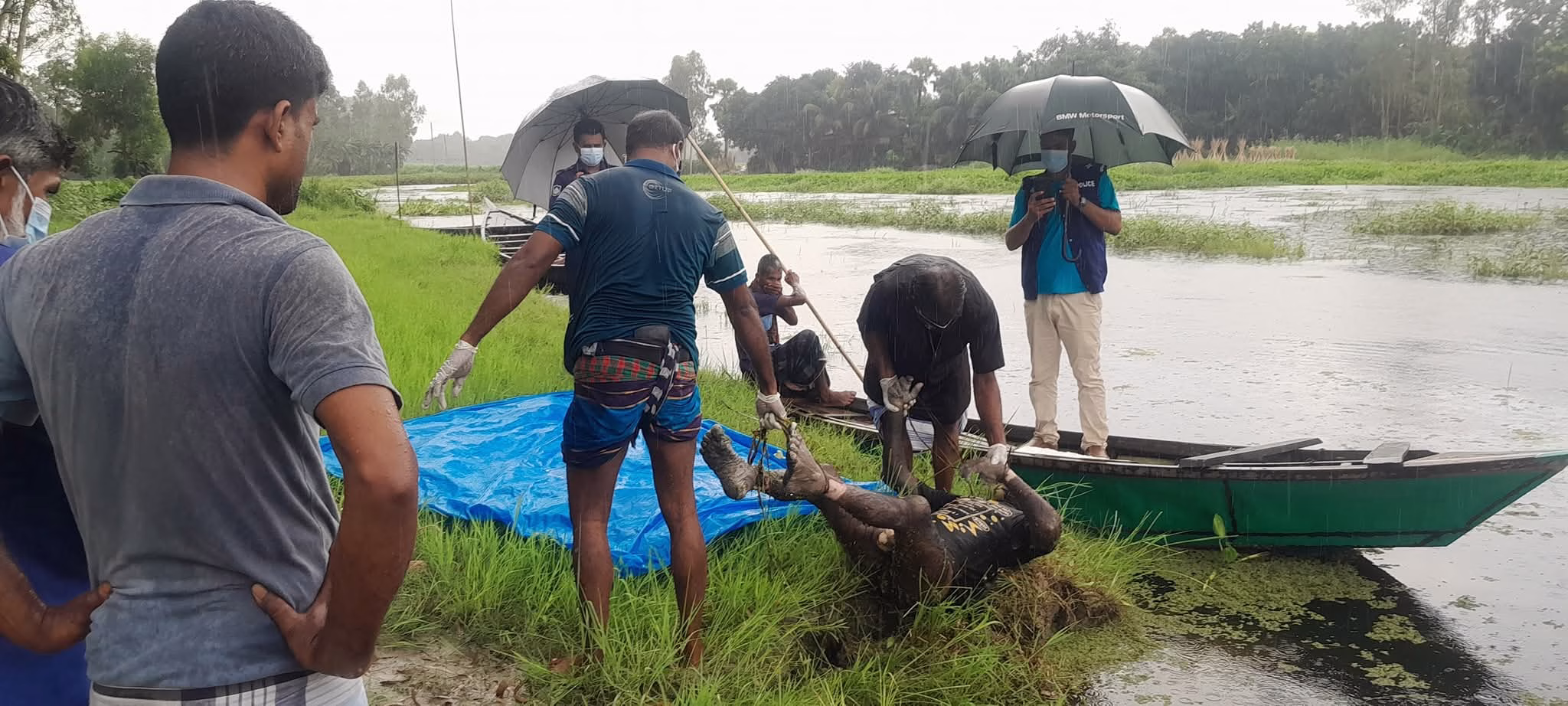 নাগরপুরে অজ্ঞাত লাশ উদ্বার