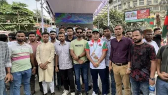 ছাত্রদলের সমাবেশ : ঢাকার রাজপথে হাজারও নেতা কর্মি