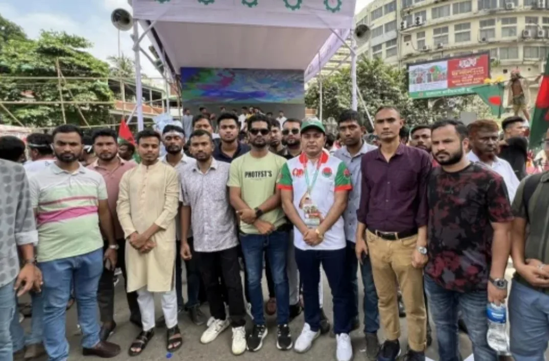 ছাত্রদলের সমাবেশ : ঢাকার রাজপথে হাজারও নেতা কর্মি