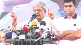 পাশের দেশে বসে ফ্যাসিস্ট হাসিনা ষড়যন্ত্র করছে: মির্জা ফখরুল