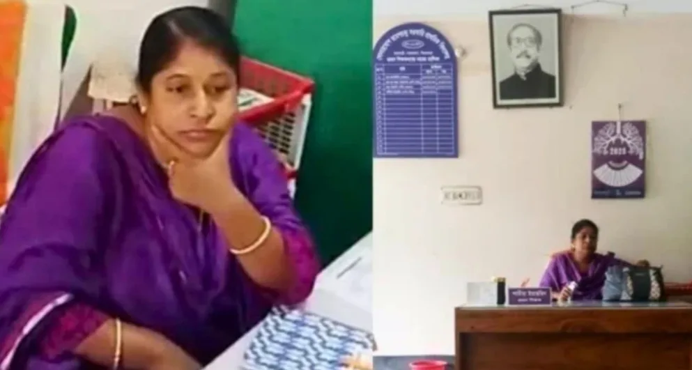 বঙ্গবন্ধু শেখ মুজিবের ছবি টানানো সেই প্রধান শিক্ষিকা বরখাস্ত