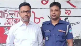 থানায় ঢুকে পুলিশকে ‘হুমকি’ : জামায়াত নেতা গ্রেপ্তার